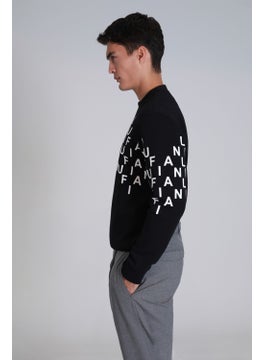 Lufian Rose Men's Sweatshirt Black  - Image 5