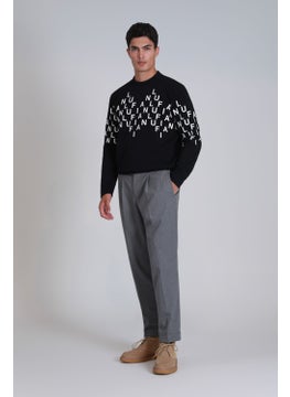 Lufian Rose Men's Sweatshirt Black  - Image 4