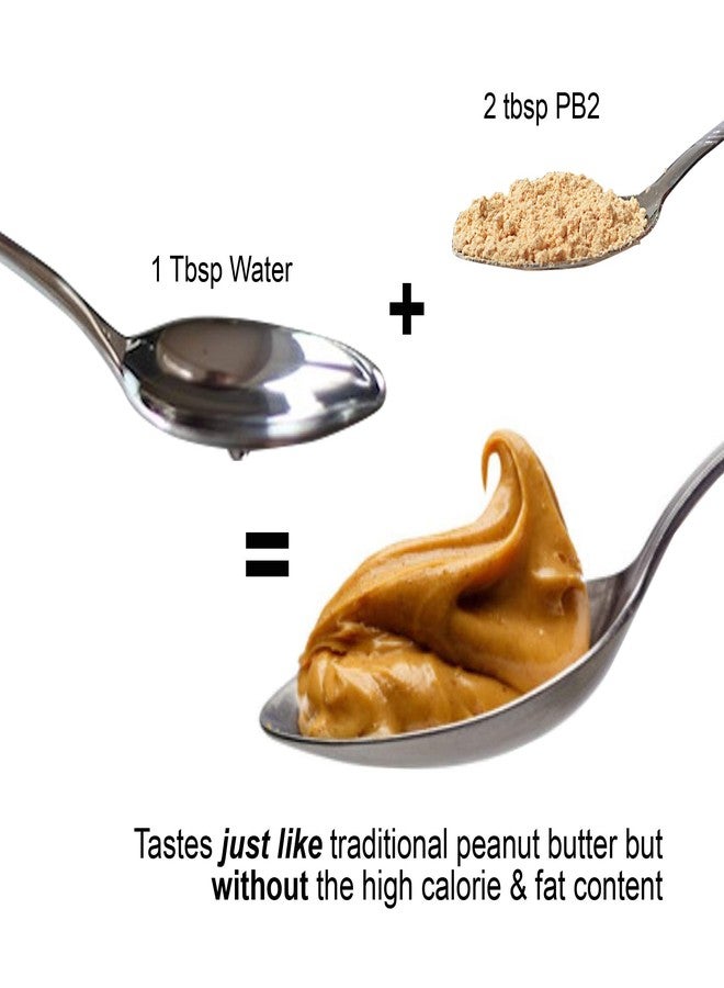 PB2 Powdered Peanut Butter Bundle - Original PB2 and Cocoa PB2 Peanut Butter Powder (Two 16oz Jars) - Image 5