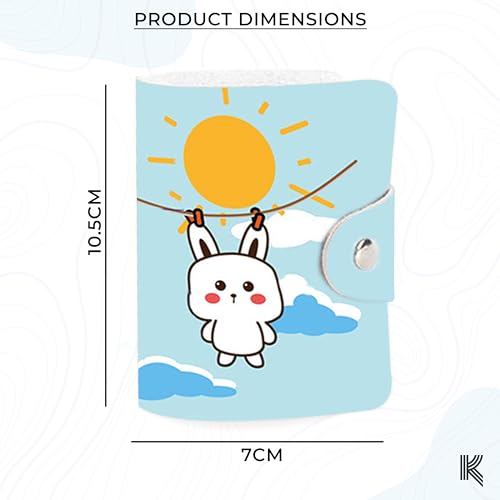 Kraptick 20 Slots Card Holder for Men and Women - Elegant and Versatile Card Organizer, Credit Cardholder, Card Case, Card Pouch (Design 10) - Image 5