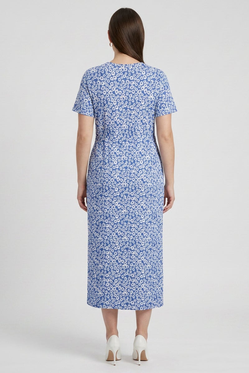 Threadbare Women Floral Print Midi Dress, Multicolor - Image 4