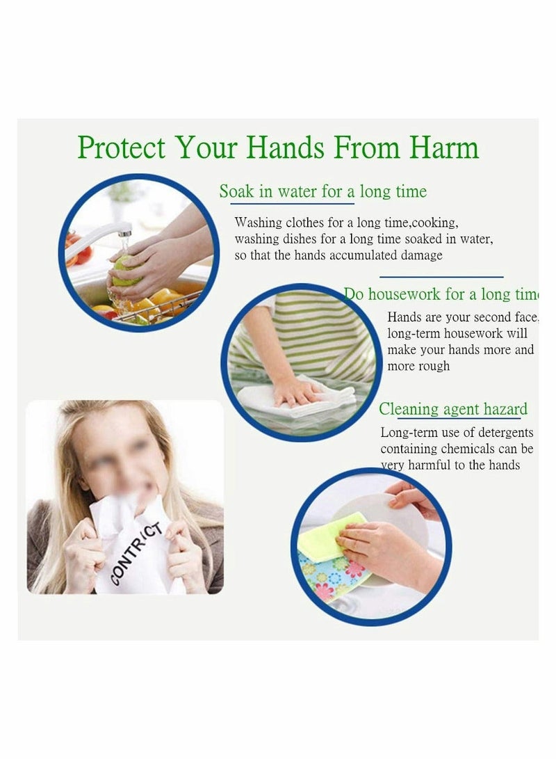 Disposable Plastic Gloves,  Plastic Food Safe Disposable Gloves, Polyethylene Clear Work Gloves(500 PCS) - Image 4