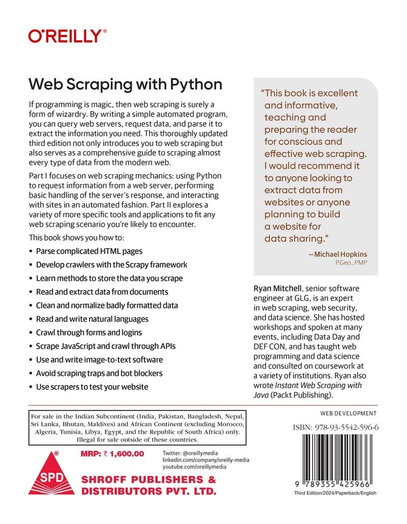 Web Scraping With Python: Data Extraction from the Modern Web, Third Edition (Grayscale Indian Edition) - Image 2