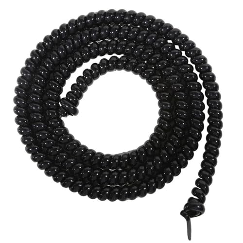 heyous 2PCS Bicycle Brake Cable Protectors Long 1m Bicycle Wiring Harness Wrap Tube Bicycle Frame Paint Rubber Protectors Electric Bike Brake Cable Brake Cable Protectors Black - Image 2