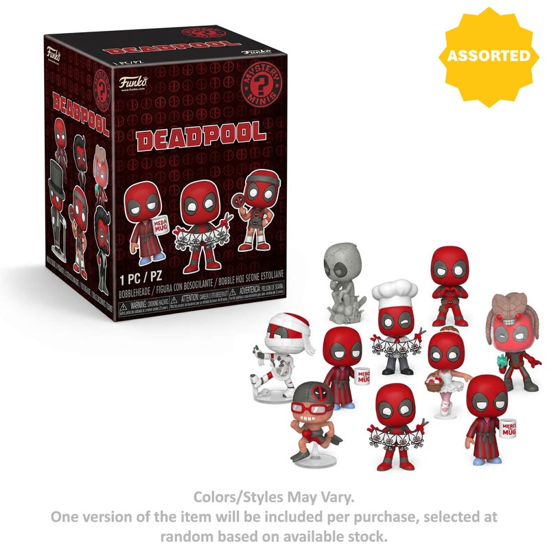 Funko POP! Marvel Deadpool Classic Series 5 Mystery Minis Vinyl Figure (7.6 cm, Assorted) - Image 1