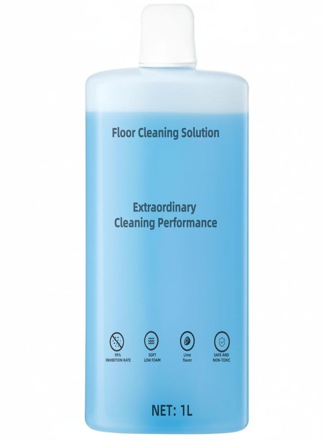 440934 Floor Cleaning Solution Compatible With Roborock Robot Vacuum And Mop Cleaner， Deep Cleans For Multiple Hard Floors, for Robot & Wet Dry Vacuums Mopping Floor Cleaners Solution , 33.8 Fl. OZ(1 Bottle) - Image 1