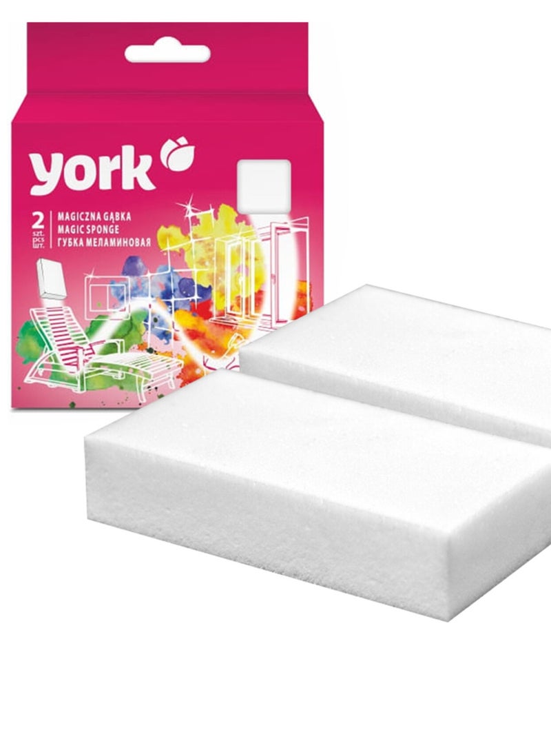 YORK إسفنجة تستخدم لغسل جل التنظيف سهل التجفيف  - Image 2
