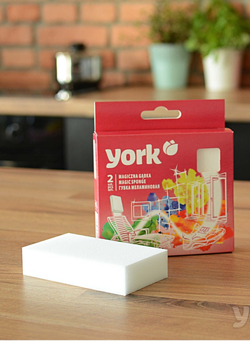 YORK إسفنجة تستخدم لغسل جل التنظيف سهل التجفيف  - Image 4