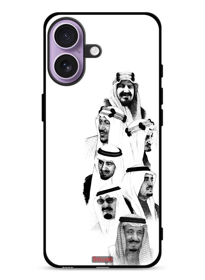 Tolwak Apple iPhone 17 Protective Case Cover Saudi Kings Art B_W - Image 1