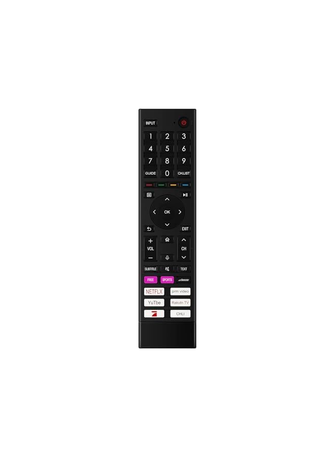 The Bros ERF3I80H-0012 ERF3I80H(0012) Replacement Voice Remote fit for Hisense QLED 4K Smart TV 55E7HQ ERF3I80H - Image 2