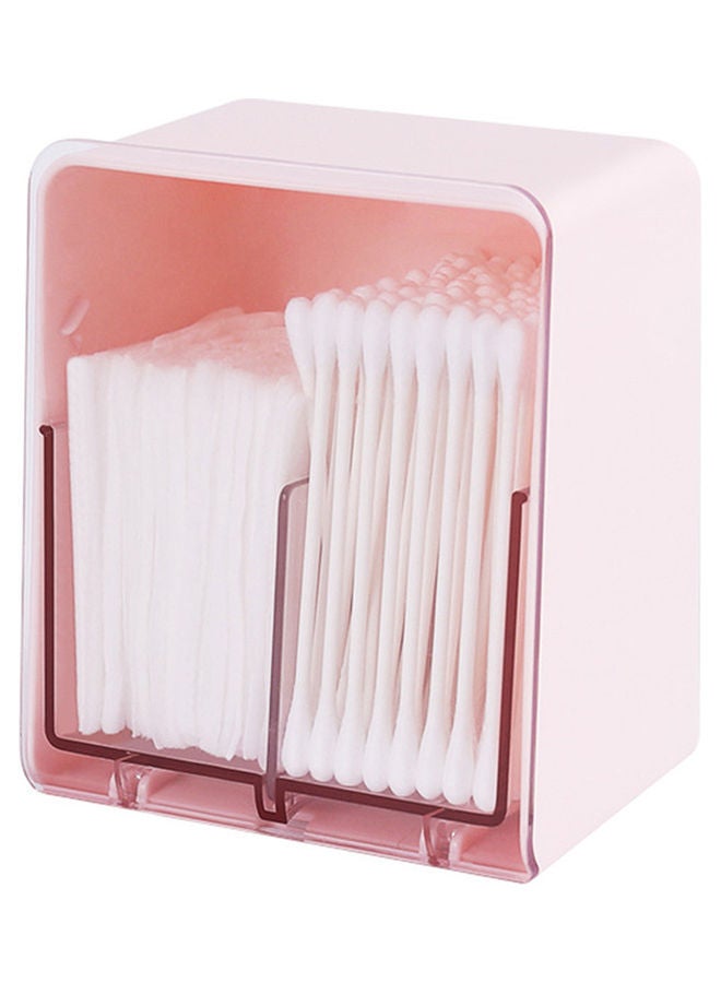 نيبمينينت حامل تخزين مكتبي منزلي من مادة ABS بتصميم شبكي مزدوج وسعة كبيرة وردي - Image 1