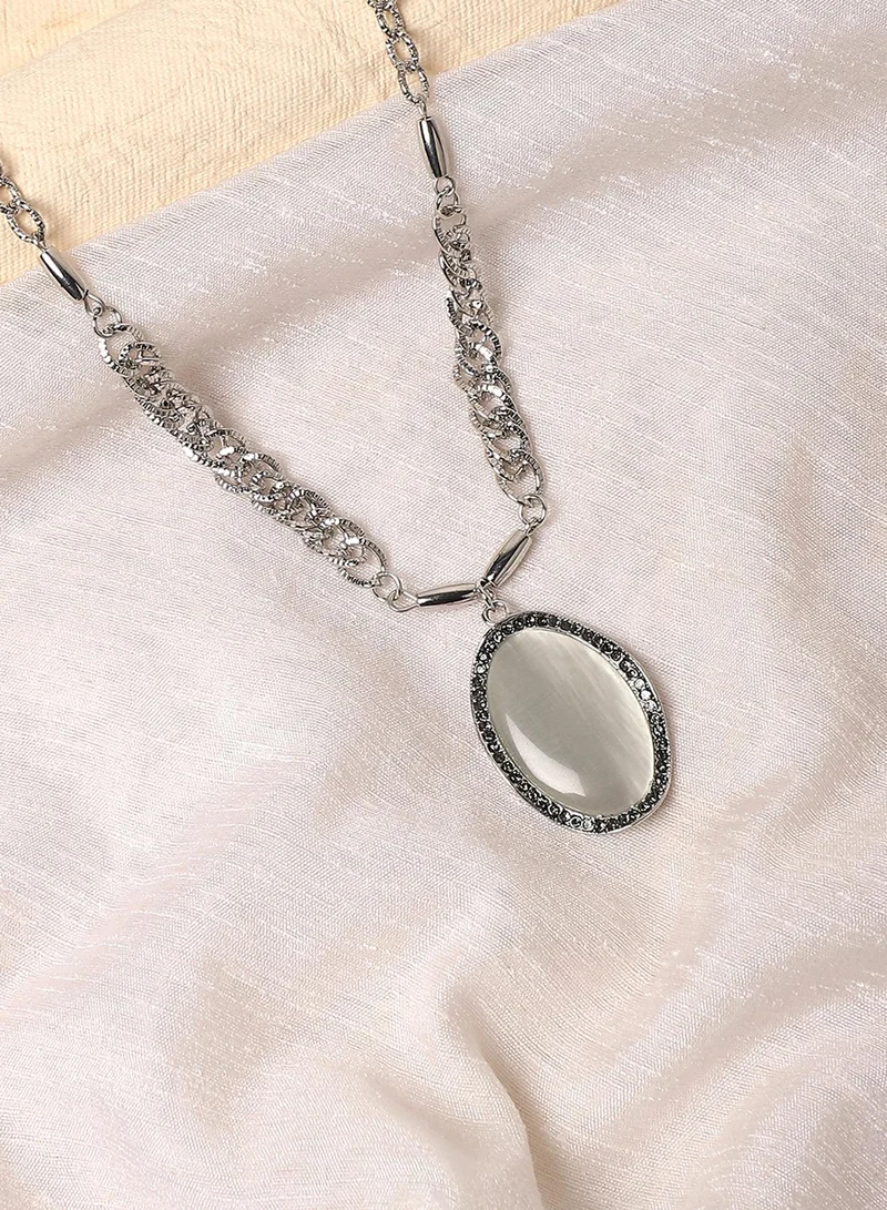Sohi  Moonlight Vortex Collar Artificial Necklace Jewellery for Women | Best Price UAE