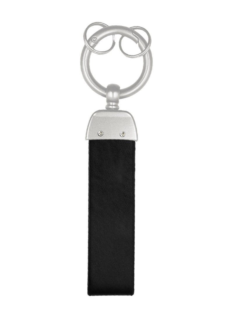 Ford Car Key Chain Super Finish Metal Ring Leather Strap Keychain FORD - Image 3