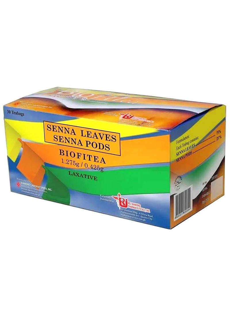 بيوفيتيا شاي بيوفيتيا العشبي للتخسيس - عبوة من 30 قطعة - Image 1