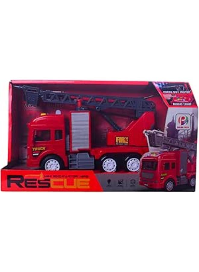 سلم شاحنة الإطفاء