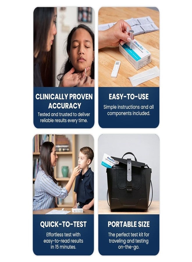Flowflex COVID Home Test Kit by Flowflex, Rapid Results in 15 Minutes, Trusted OTC COVID-19 Antigen Testing Kit, FSA and HSA Eligible, Easy to Use & No Discomfort, 1 Pack 1 Test - Image 4