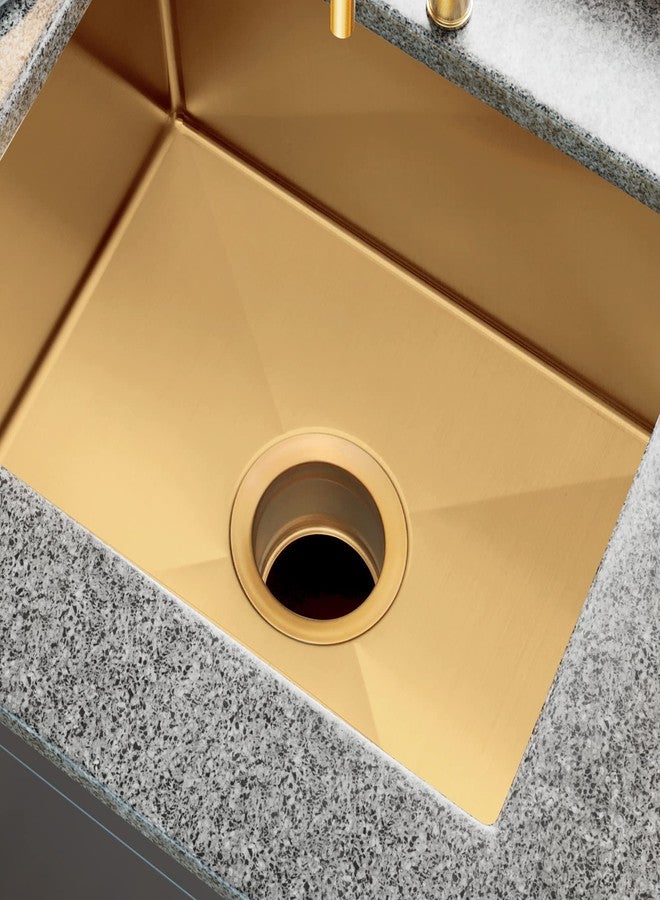Lonsince Extended Garbage Disposal Flange for Kitchen Sink,Deep Sink Flange Fit for US Standard Sink Drain Hole,Gold Color - Image 3