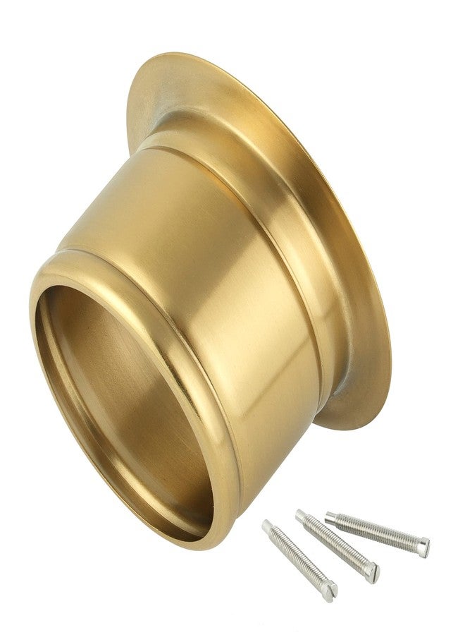 Lonsince Extended Garbage Disposal Flange for Kitchen Sink,Deep Sink Flange Fit for US Standard Sink Drain Hole,Gold Color - Image 5