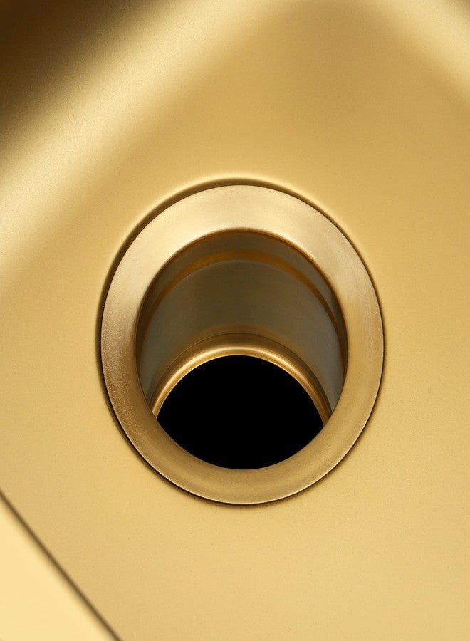 Lonsince Extended Garbage Disposal Flange for Kitchen Sink,Deep Sink Flange Fit for US Standard Sink Drain Hole,Gold Color - Image 2