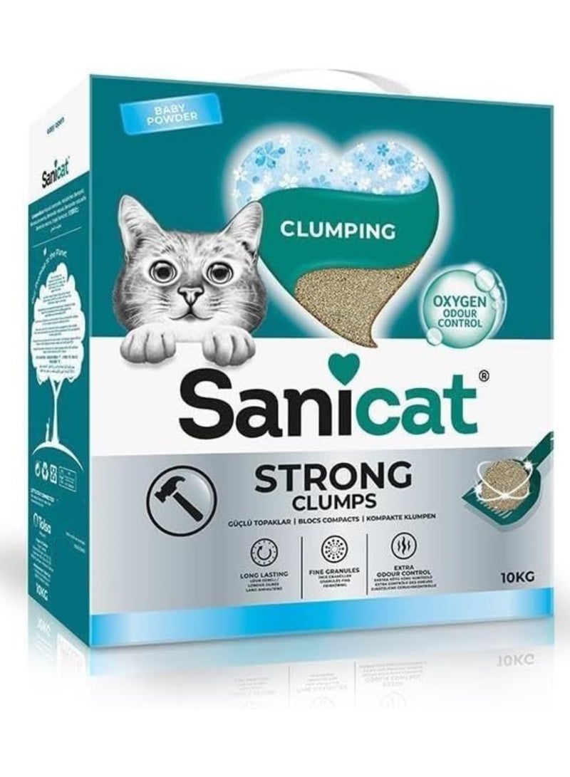 Sanicat Strong Clumps Baby Powder 10 Kg - Image 1