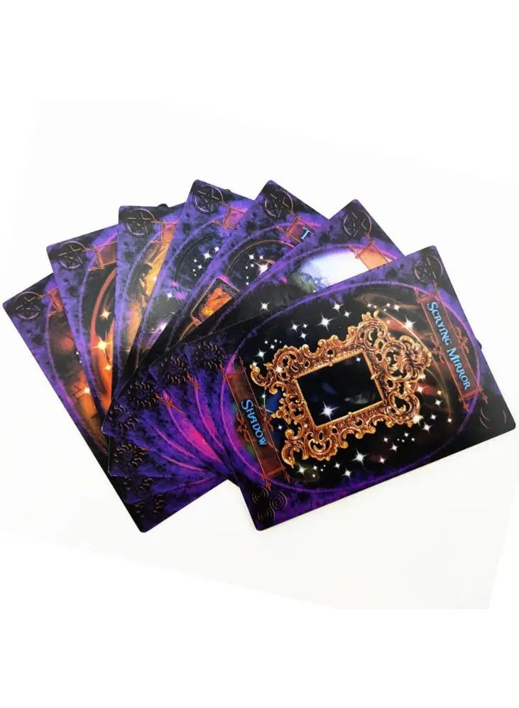 NIBEMINENT 47 Witch Tarot Cards, Witch Wisdom Oracle Card Set, Mysterious Tarot Card guidance, Astonishing fortune-telling Destiny Cards - Image 4