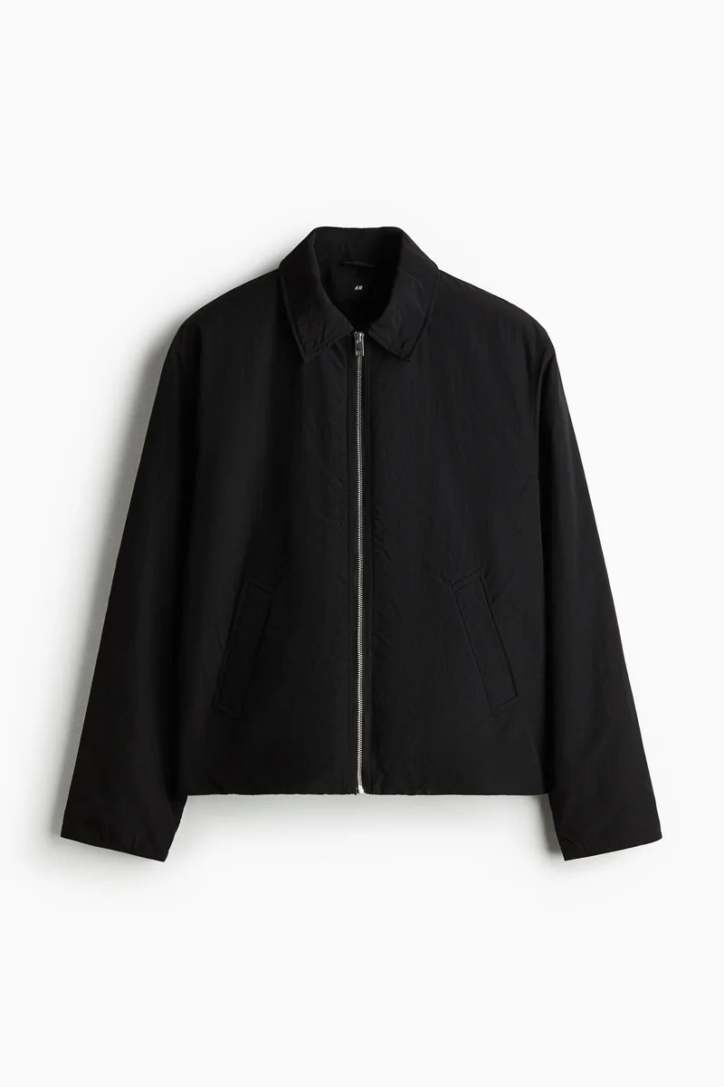 اتش اند ام جاكيت نايلون بقصة عادية