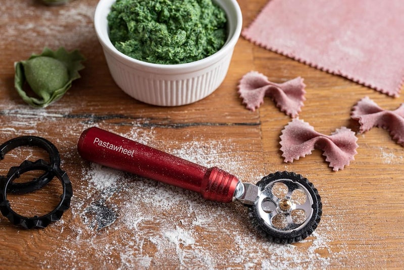 MARCATO عجلة قطع المعكرونة ماركاتو حمراء - Image 2