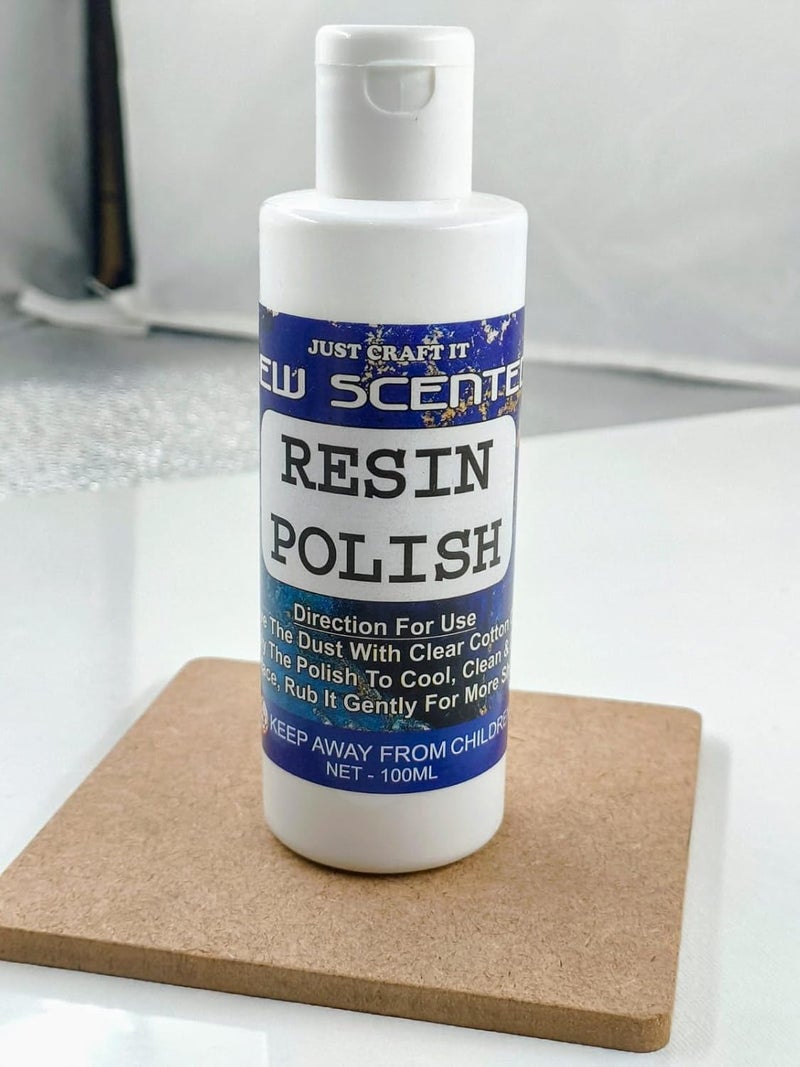 : Resin Polish Liquid for Resin Art, Enhances Clarity and Depth (Pack of 100ml)