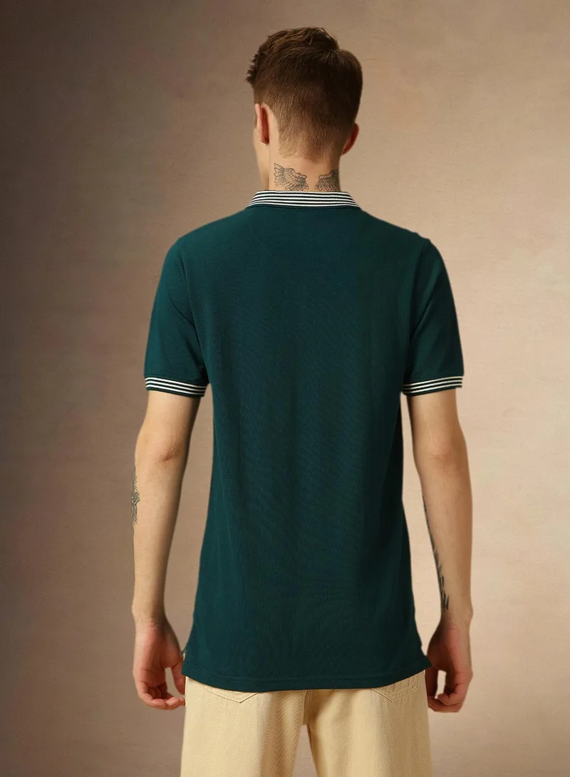 دينيس لينغو Deep Teal T-Shirt For Men For Men For Men