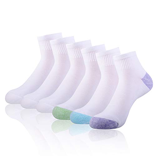 JOYNÉE Ankle Socks Women Low Cut Athletic Running with Cushion for Sports and Casual Use 6-Pairs Pack - Image 1