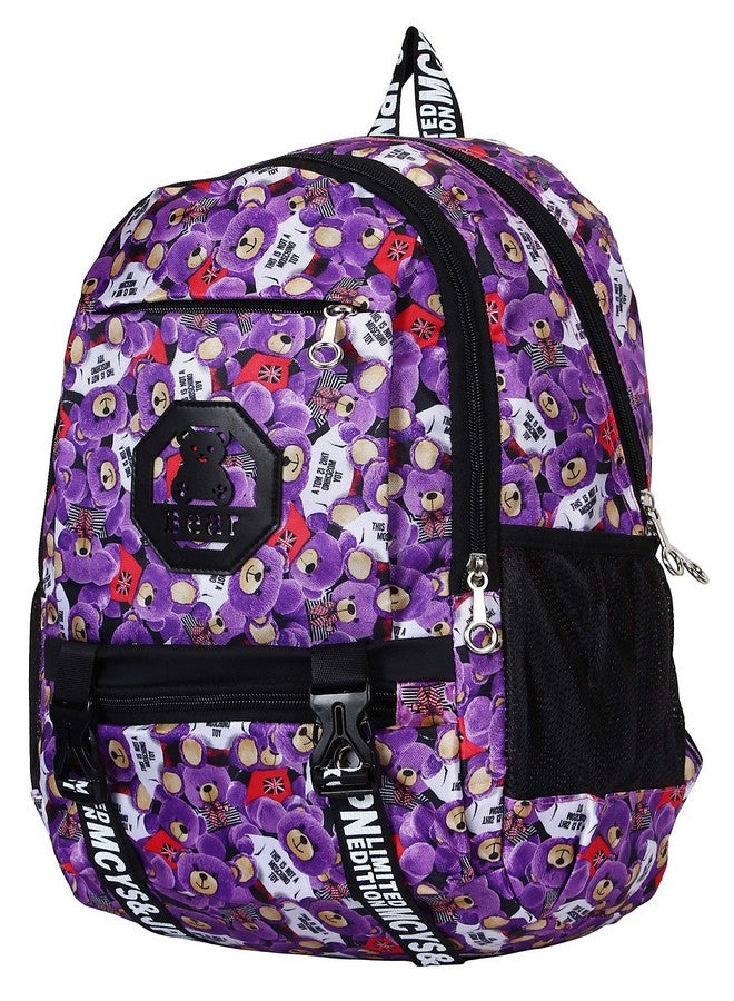 AREO Casual Bag/School Bag 285 Purple For Girls School Collage Tutions Office - Image 2