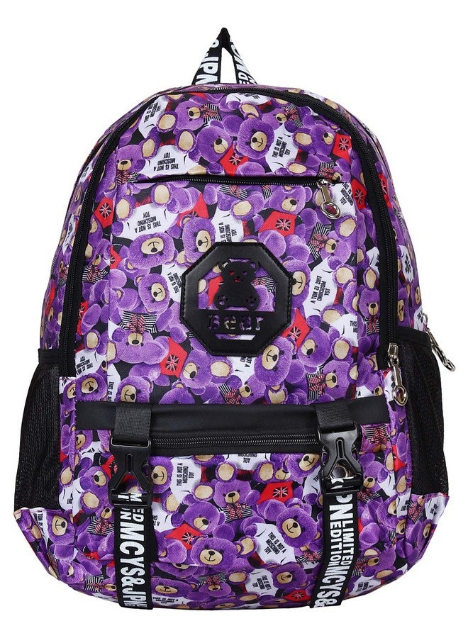 AREO Casual Bag/School Bag 285 Purple For Girls School Collage Tutions Office - Image 1