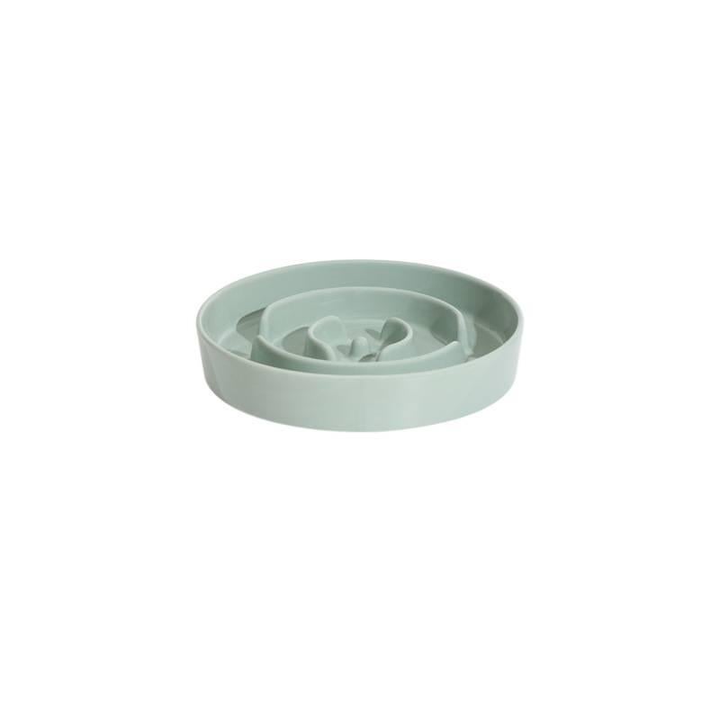 Floor Mat Use Food and Water Pet Bowl Raised Slow Feeder with Indoor Feeding Easy Clean Design Home Feeding Accessory Daily Feeding for Dogs - Image 1