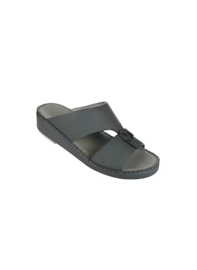 بارجيل أونو 008-3521 Barjeel Mens Arabic Sandals  C-2025 Black