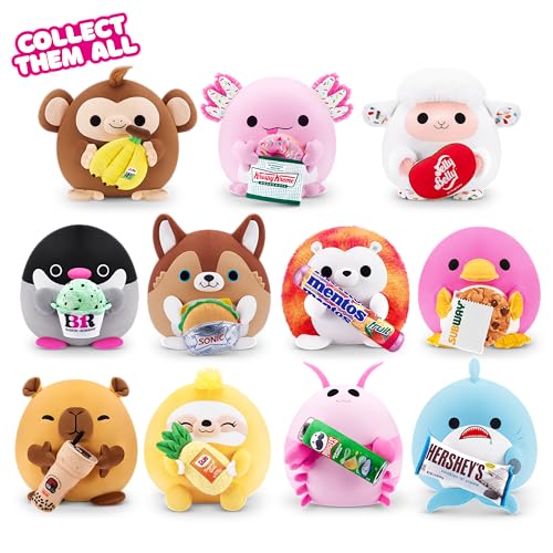 Snackles Series 2 Sloth & Dole 14 Inch Plush by ZURU, Ultra Soft Plush, Collectible Plush with Real Licensed Brands, Stuffed Animal, Giftable - Image 4