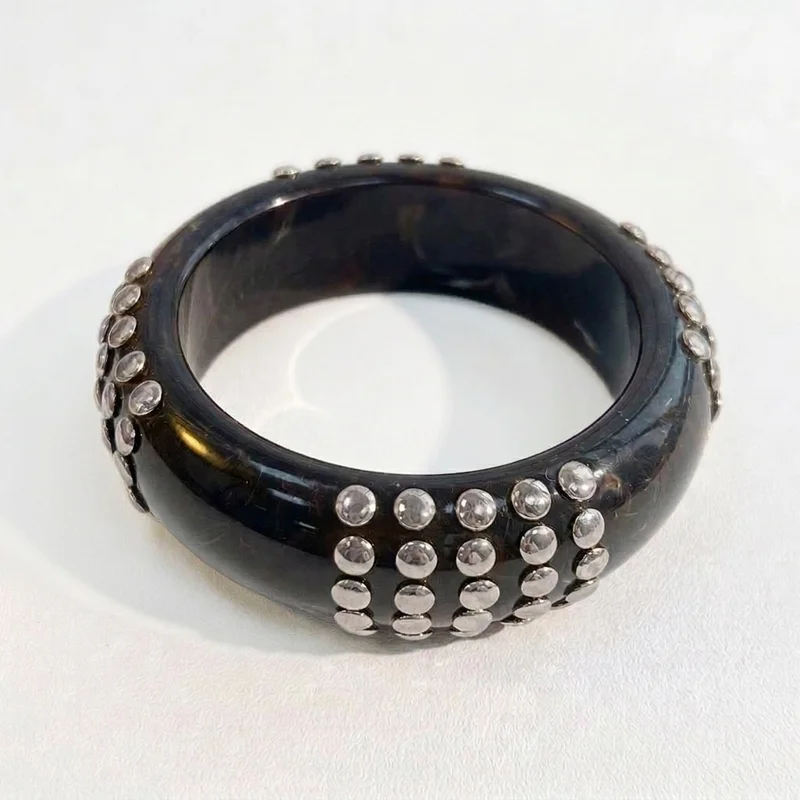 Una Chunky Resin Bangle