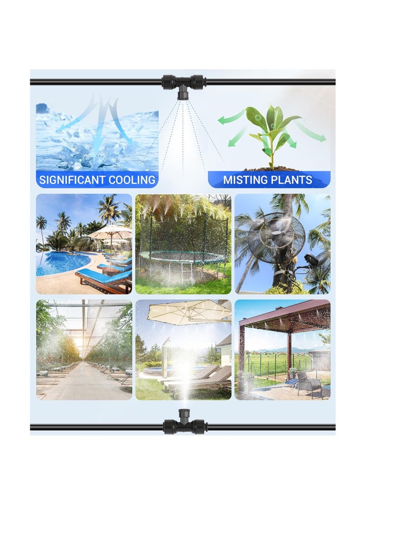 عام 60 قدمًا من أجهزة الفناء الخارجيين لـ Coolingoutdoor Water Patio Batio Hose Greenhouse Mister Outsid - Image 5