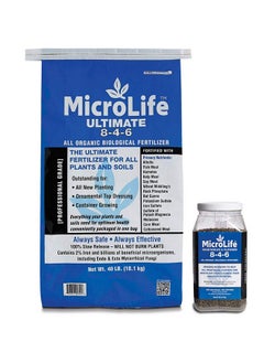 microlife Ultimate (8-4-6) Professional Grade Granular Organic Fertilizer For All Vegetables, Flowers Trees And Bushes, 7 Lbs  - Image 4