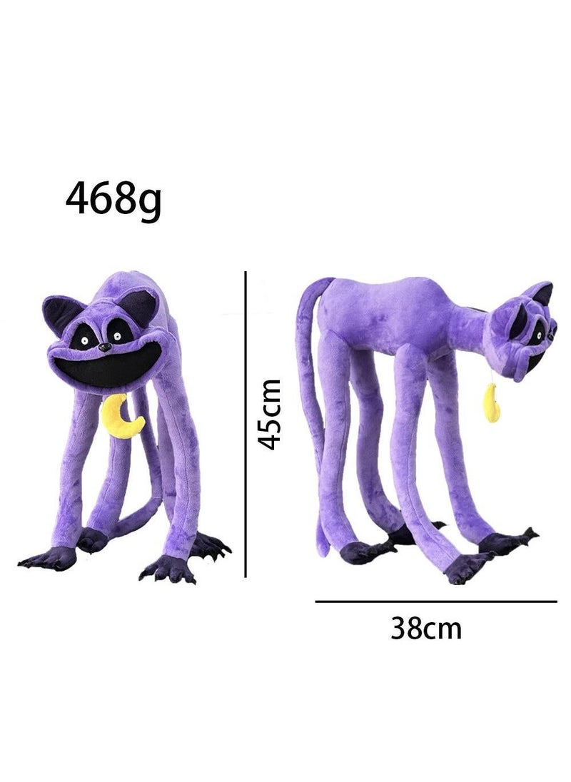 دمية القط الكرتونية من بوب بي بلاي تايم 3، 45 سم، هدية لمحبي الرعب، دمية محشوة للأطفال والكبار، هدية رائعة لأعياد الميلاد للأولاد والبنات - Image 1