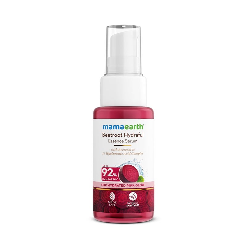 Mamaearth Mamaearth Beetroot Hydraful Essence Serum 50 ml For Hydrated Pink Glow with Beetroot 1 Hyaluronic Acid Complex Face Serum Upto 92 Instant Hydration For Daily Smooth  - Image 1