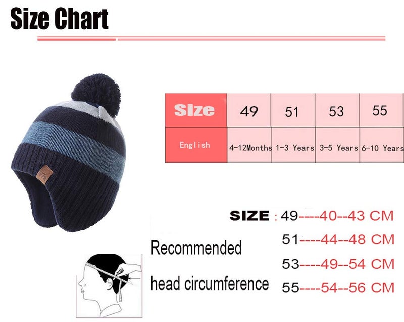 Moon Kitty Baby Hats Toddler Beanies for Boys 6-12Months - Image 5