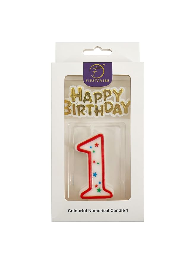 erorex Colorful Numerical Candle #1 - Image 2