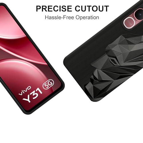 VIDO Exclusive Soft Back Case Cover for Vivo Y31 5G (Shock Proof |360 Degree Complete Protection) - Image 3