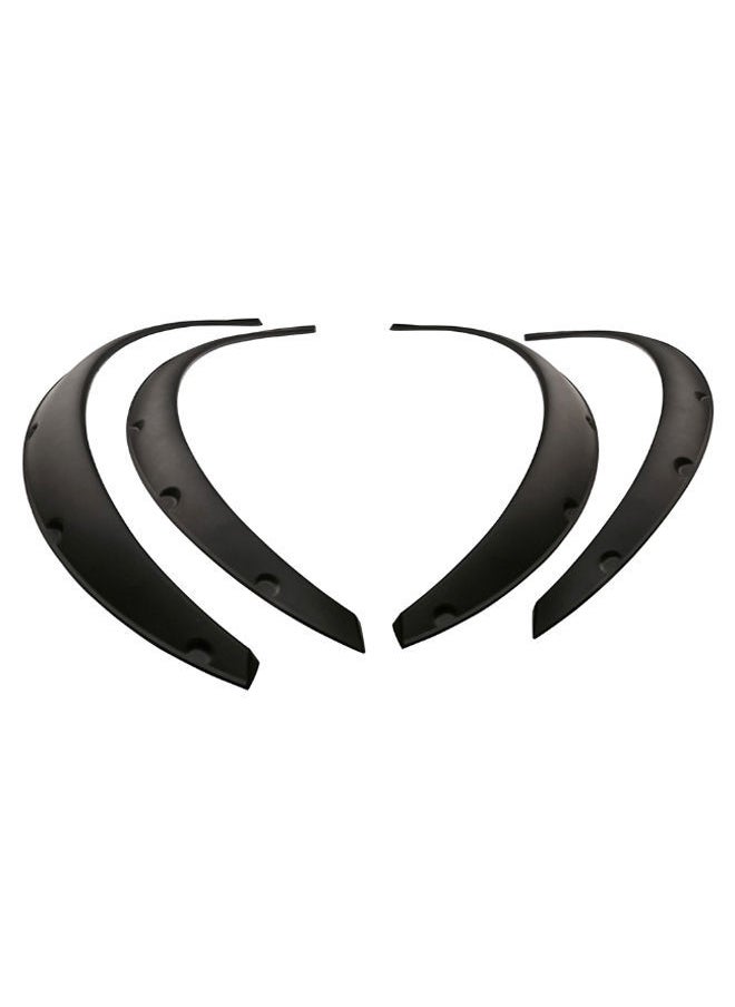 Y&D 4-Piece Universal Car Wheel Fender Set 