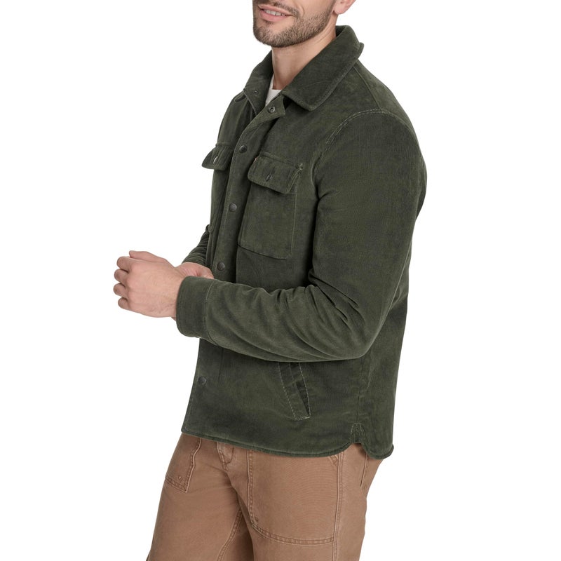 Levi's Men's Corduroy Shirt Jacket, Duffle Bag Green Filled, X-Large - Image 3