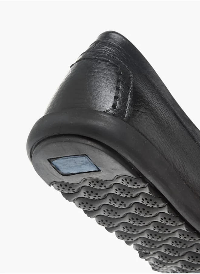 ال بي ال من شو اكسبرس Men Textured Slip-On Loafers