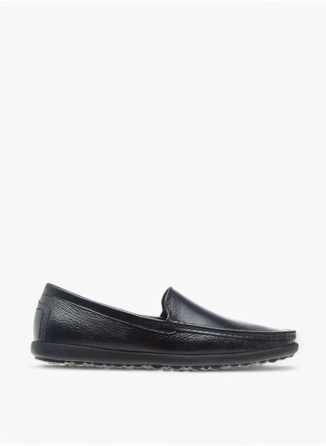 ال بي ال من شو اكسبرس Men Textured Slip-On Loafers