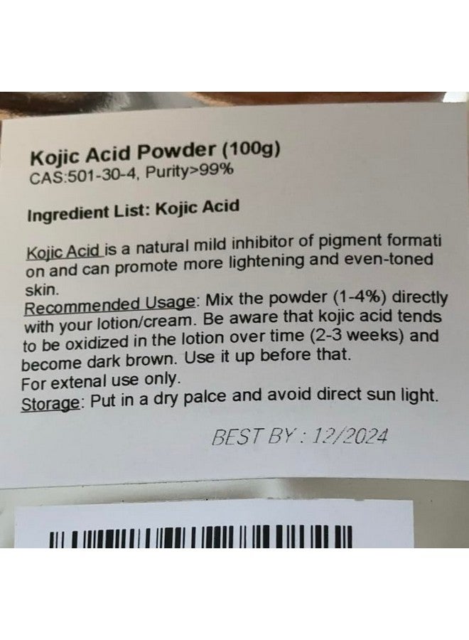 Rice Essence Kojic Acid Powder (100 Gram) Pure - Image 2