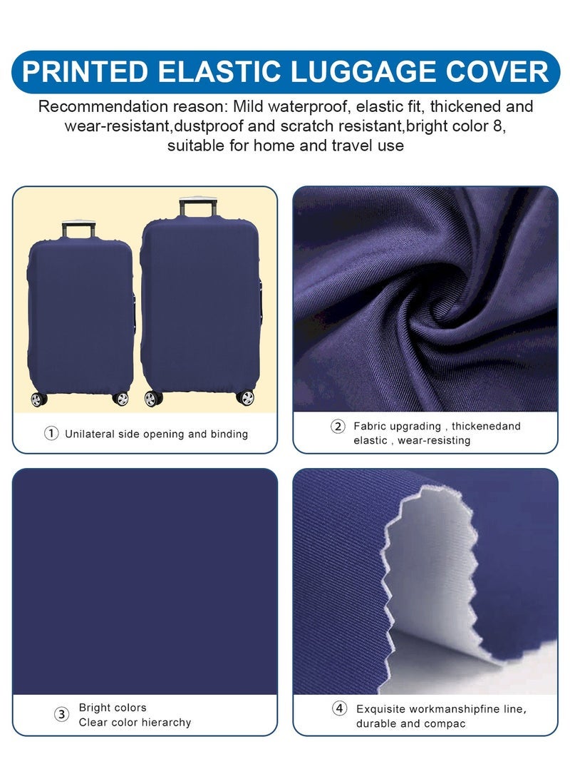 URbazaar Elastic Travel Luggage Cover Travel Suitcase Protective Cover for Trunk Case Apply to 18-30 inch luggage Suitcase Cover - Image 4