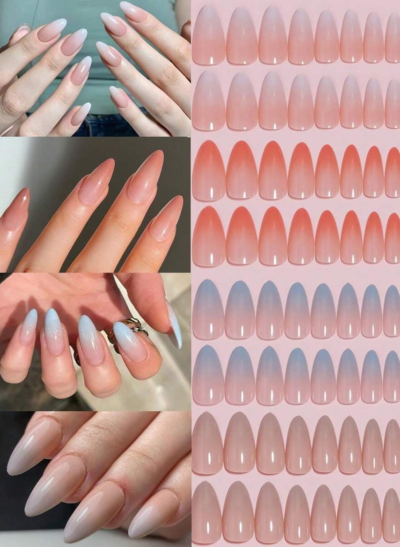 96-Piece Removable False Nail Set In 4 Different Colors - Image 1